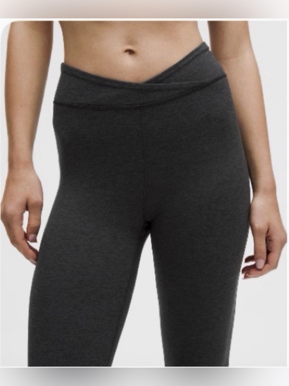 Lululemon: Softy Suedey Cross-Waist Tight 25” - Size 14